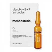 GLYCOLIC + E + F AMPOULES MESOESTETIC