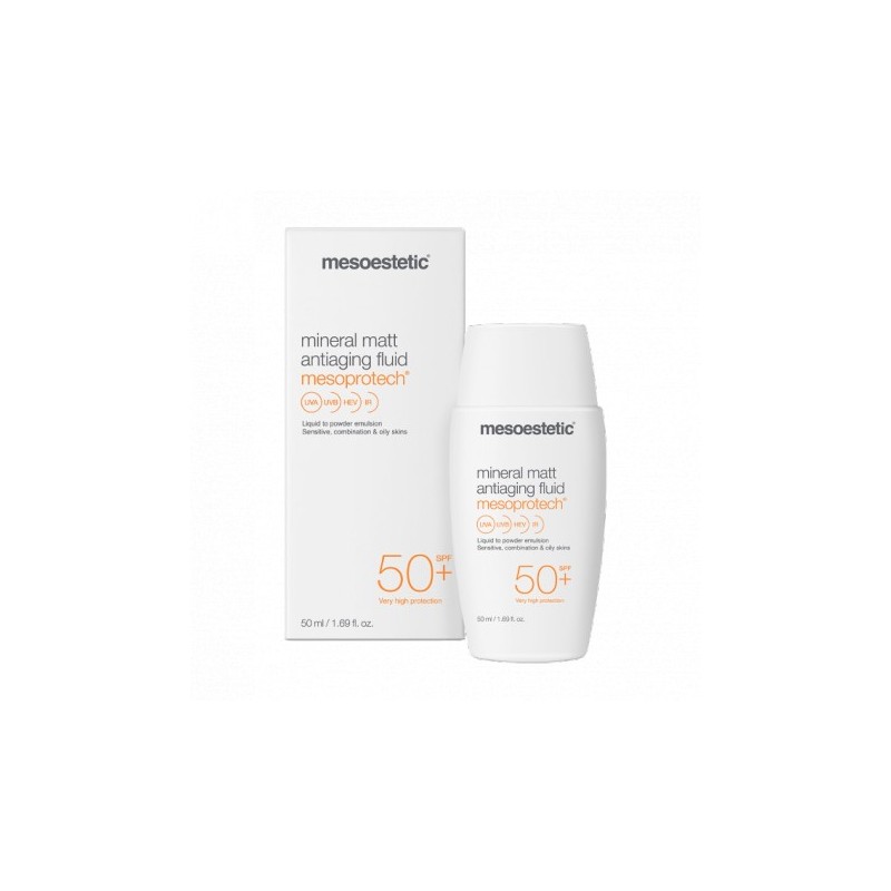 MESOPROTECH MINERAL MATT ANTIAGING FLUID 50+ MESOESTETIC