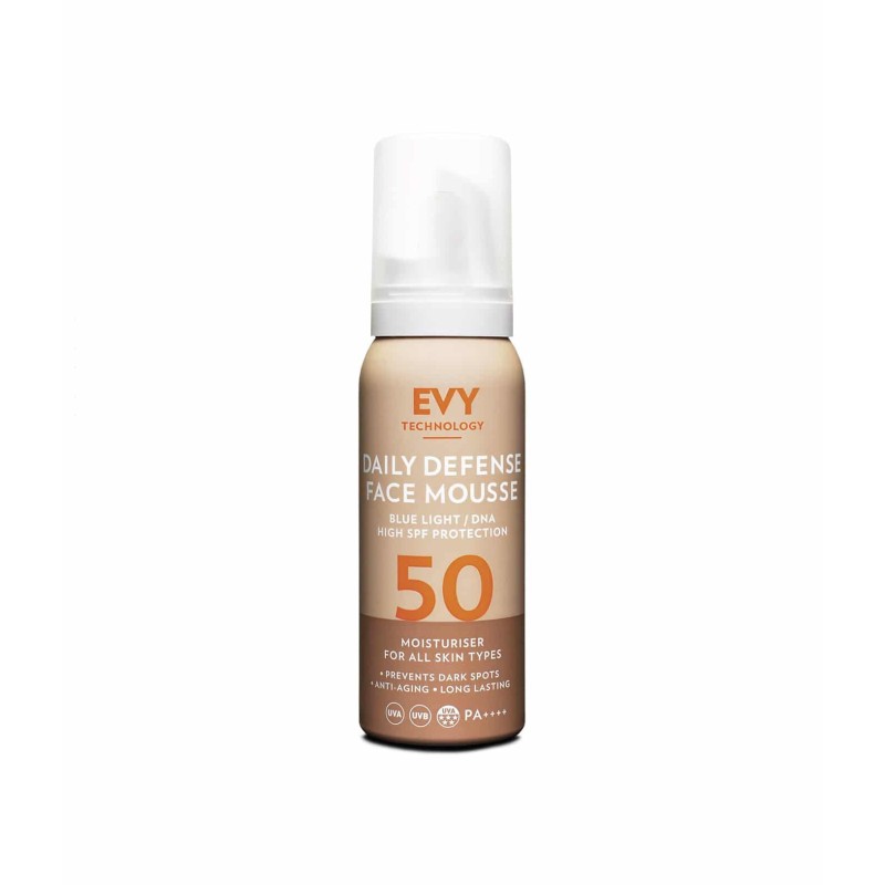 DAILY DEFENSE FACE MOUSSE SPF 50 EVY