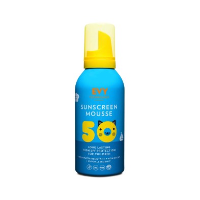 SUNSCREEN MOUSSE KIDS’ SPF 50 EVY