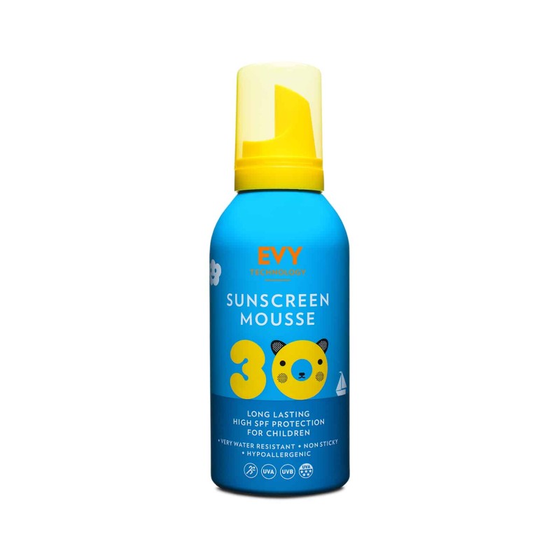 SUNSCREEN MOUSSE KIDS’ SPF 30 EVY
