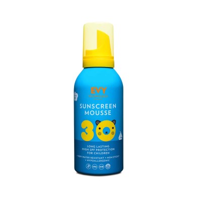 SUNSCREEN MOUSSE KIDS’ SPF 30 EVY