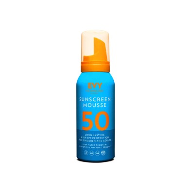 SUNSCREEN MOUSSE SPF 50 EVY